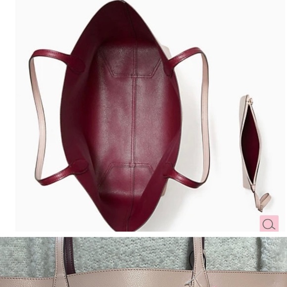 KATE SPADE LARGE LEATHER TOTE - Picture 4 of 4